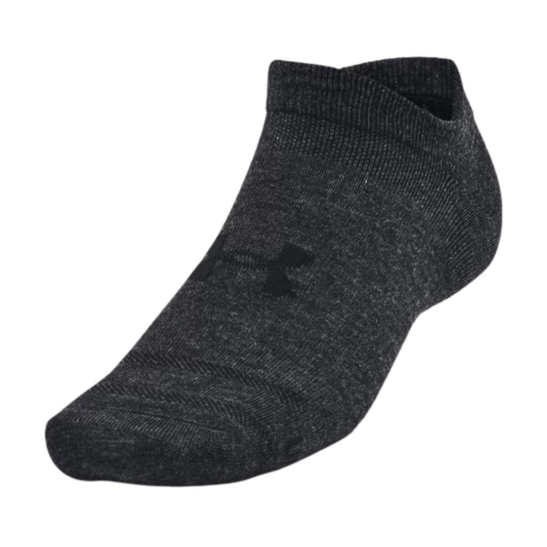 Under Armour Unisex UA Essential No-Show Socks (3-Pack)